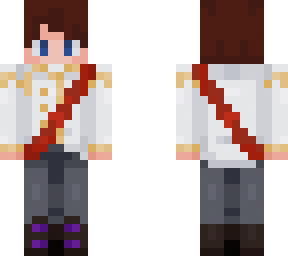 prince with red sash