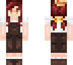 redhaired farmer girl