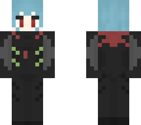 rei ayanami - black plug suit