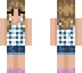 checkered girl