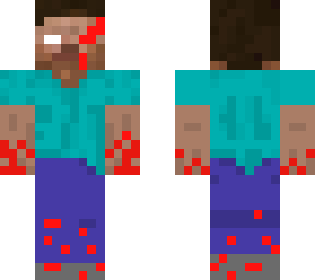 herobrine with killer attitude