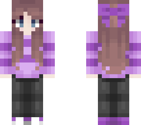 me in an undertale skin (+bow)