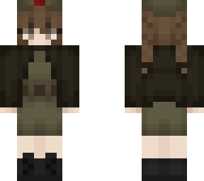 my skin with a certain military attire