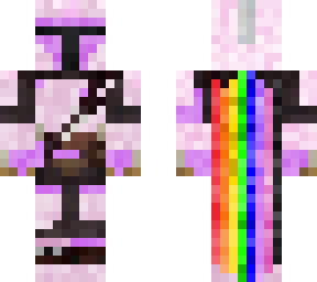 pink pride mandalorian