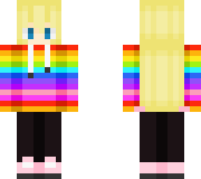 rainbow girl