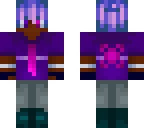 silly purple guy