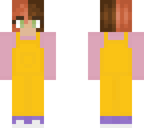 split hair dyed girl