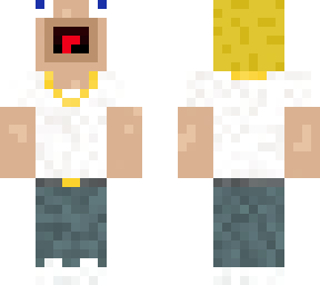 a crazy blond guy