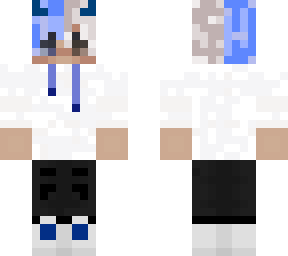 blue demon boy