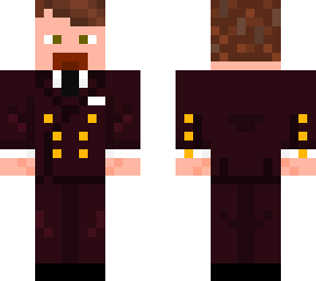 burgundy suit