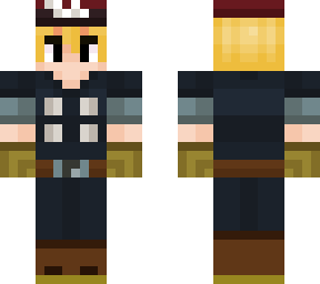 engineer link's outfit (spirit tracks) minecraft skin