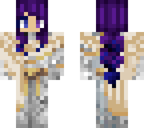 main in white armor (fixed hair)