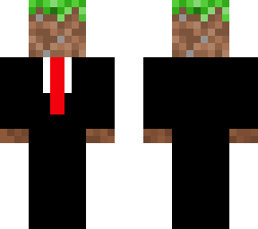 minecraft in a suit