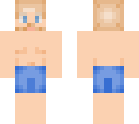swim trunks/merman