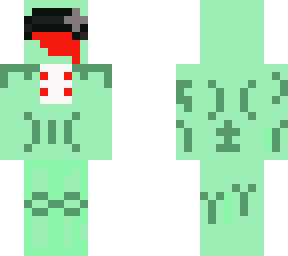 the green alien