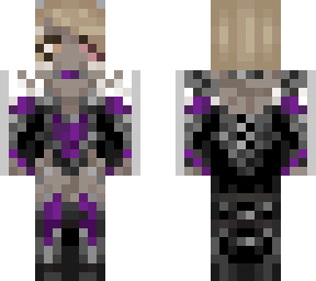 armor girl black