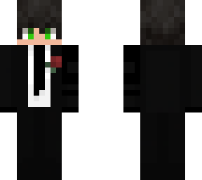 black suit