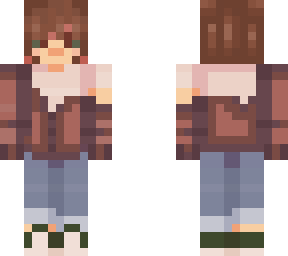 brown space-buns girl