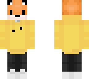 fox yellow hoodie