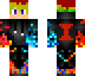 gamer rubio tintado de rojo editado
