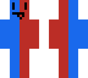 red blue