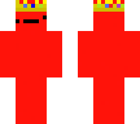 red man with crown