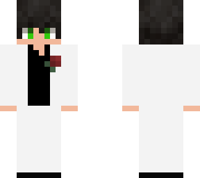 white suit