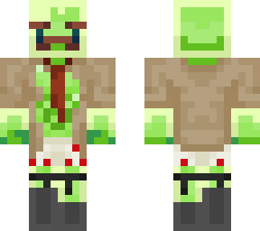buff off-work slime guy, brown