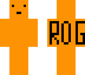 cool orange rog skin