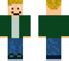 green jacket man