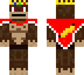 kingmonkee_ minecraft skin (updated)