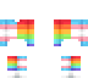 ob ~ pride rainbow and transgender sweater w/ socks