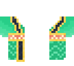 teal robe