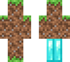 bloque de cesped skin