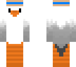 cringygull with blue straw hat