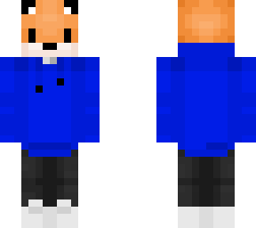 fox blue hoodie