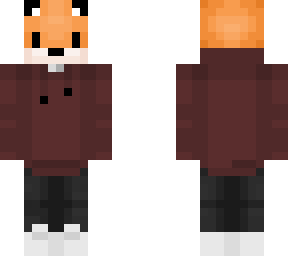 fox dark red hoodie