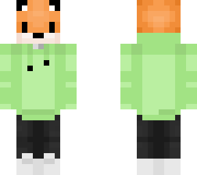 fox lime green hoodie