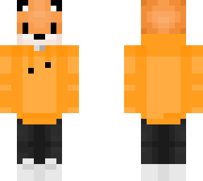 fox orange hoodie