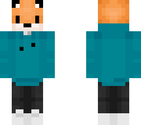 fox teal hoodie