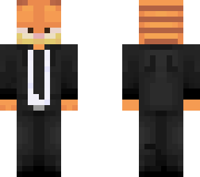 garfield suit white shirt