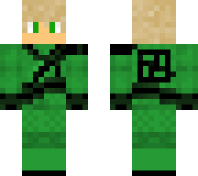green ninja lapis (blonde hair edition)