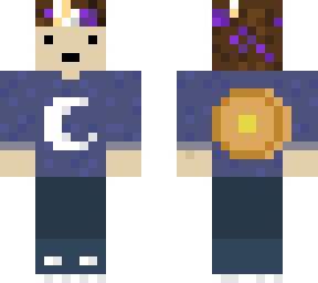 pancake lover with egg on head