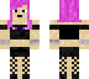 pink hair alt girl