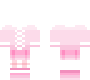 pink kawaii gradient lipstick dress!