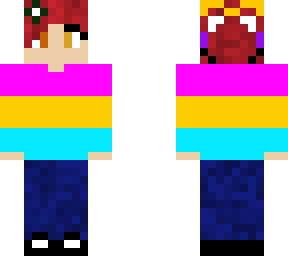 pride flag skin