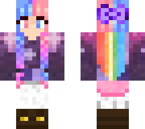 rainbow girl