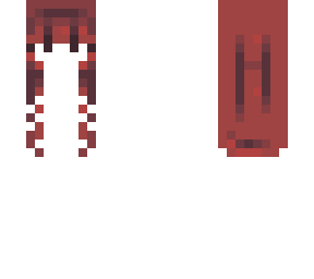 red straight long hb