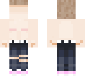 transman scars and jeans template