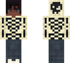 casual boy - skull hoodie